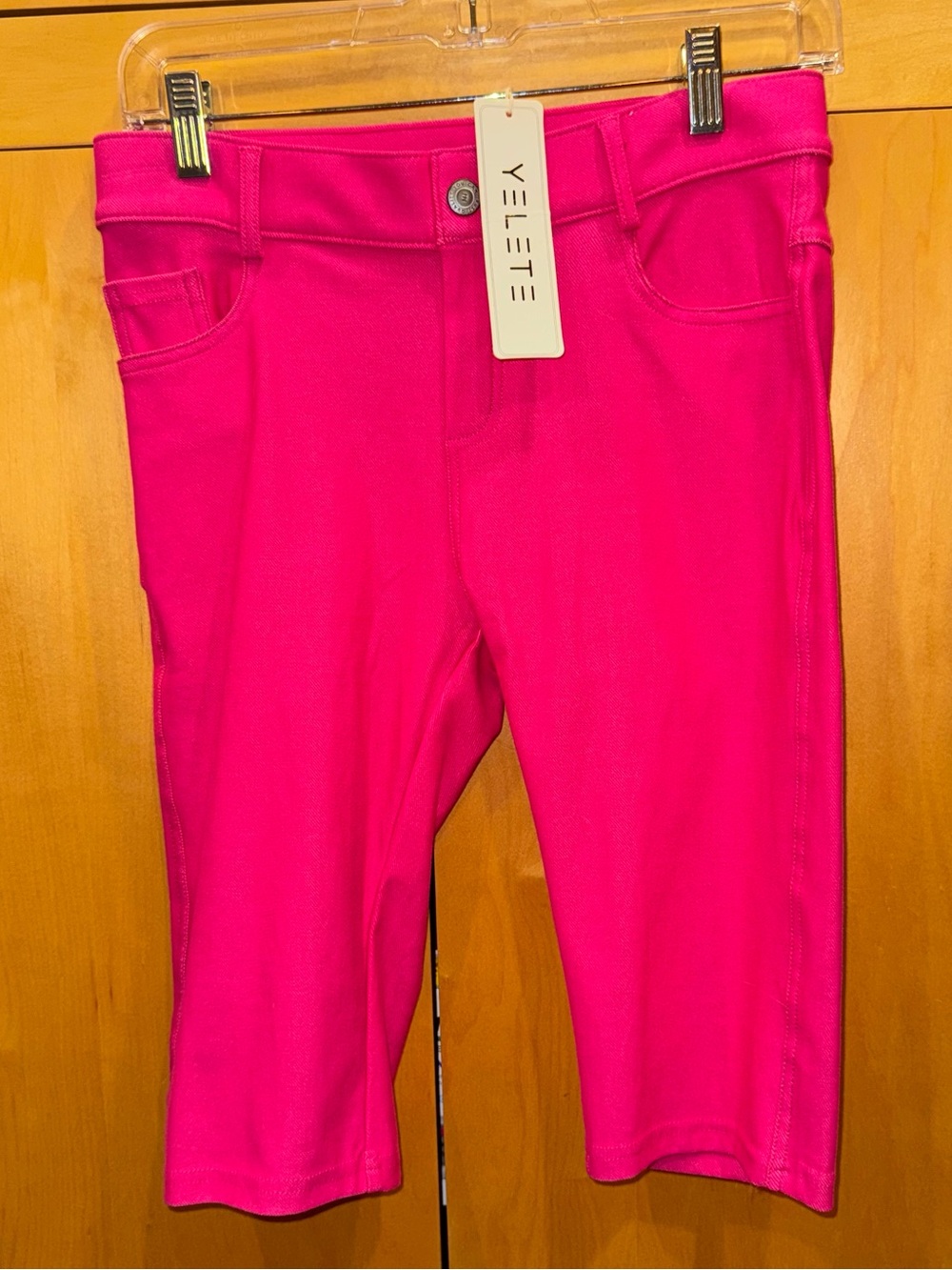 Hot Pink Women's Jean Shorts